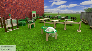 Early Learning Outdoor Art & Play Yard